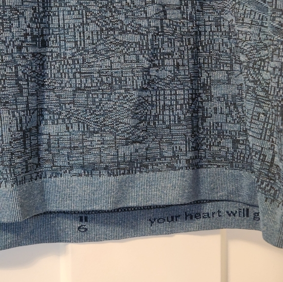 Lululemon Swiftly Tank Sz 6 Limited SeaWheeze Teal Racerback Top Shirt Tech - Picture 4 of 8